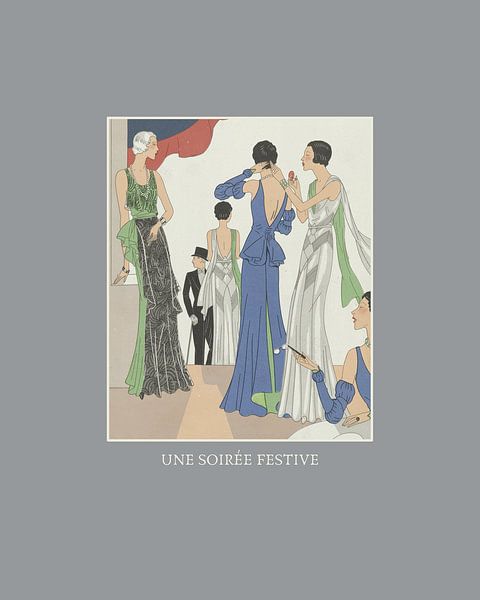Une soirée festlich - grau von NOONY