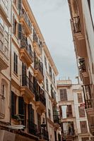 Palma de Mallorcas enge Gassen an einem Sommertag