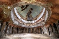 The dilapidated and abandoned Chapel in Poland