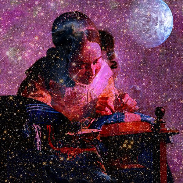 Die himmlische Spitzenklöpplerin von christine b-b müller