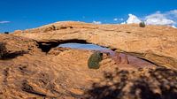 Orangefarbene Felsen in Moab, Utah, USA