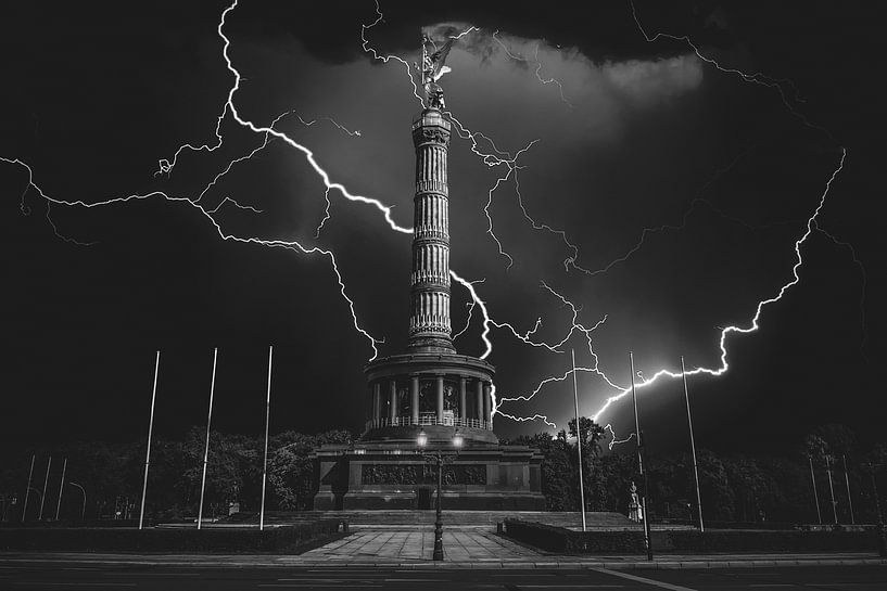 Siegesaule Berlin par Karin aan de muur
