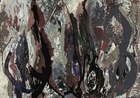 Peinture abstraite Explosion de couleurs