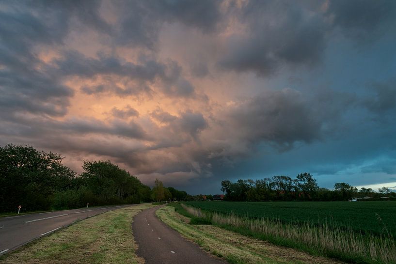 Bunte Wolken von Gerben van Buiten