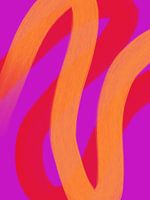 Neon lila gefährdet