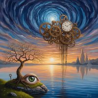 Dreamscapes of the Mind - Surrealismus Kunst Illustration