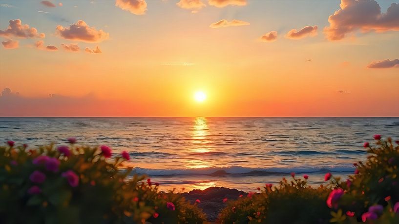 Sonnenuntergang von Jean Pierre