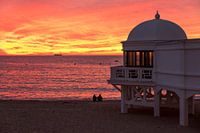 Zonsondergang Cadiz - Spanje