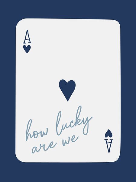 Wie glücklich sind wir Ace Marineblau von Jolly and Dash