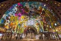 Markthal Rotterdam am Abend