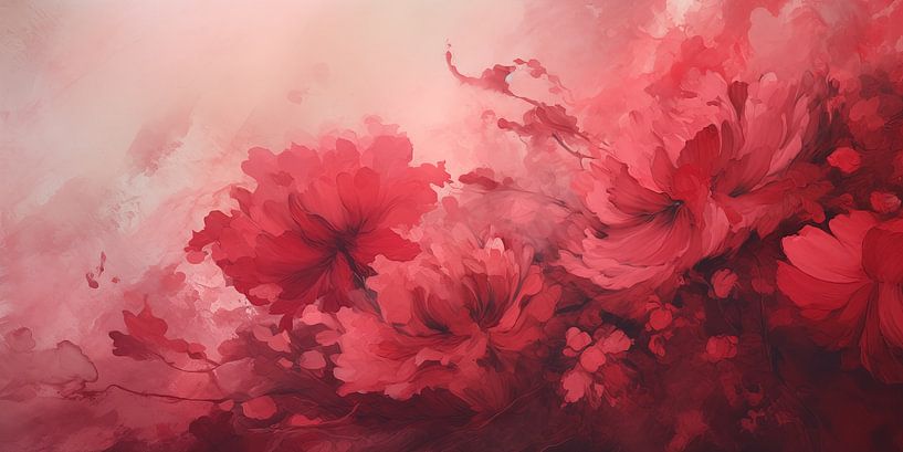 Poppies red by Bert Nijholt