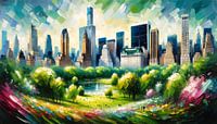 Central Park: a green oasis in the urban jungle