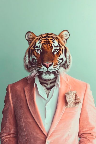 Eleganz trifft Tierwelt von Poster Art Shop