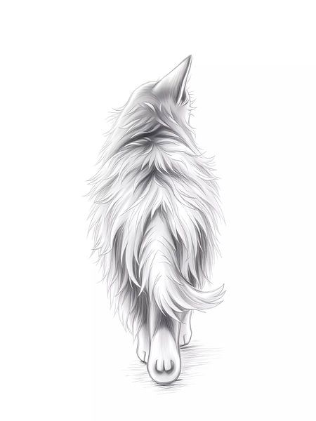 Laufende Katze von haroulita