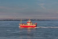 Boot auf dem Wattenmeer