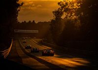 Le Mans 24 uur 2019 zonsondergang