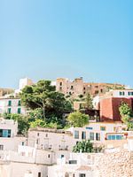 Ibiza Colorful Buildings | Fine-Art Travel Photography | Wanderlust in Pastel