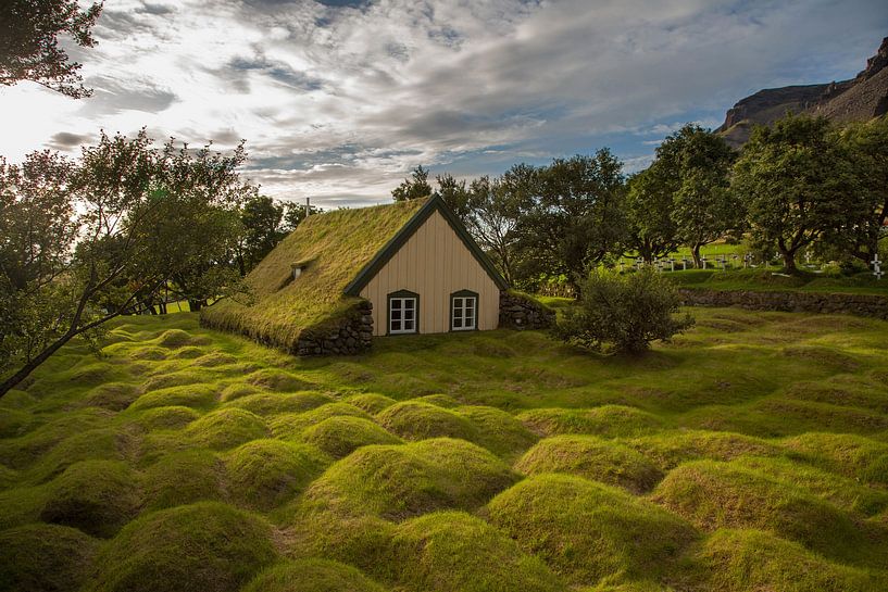 Oud Peat and Turf Church  by Menno Schaefer