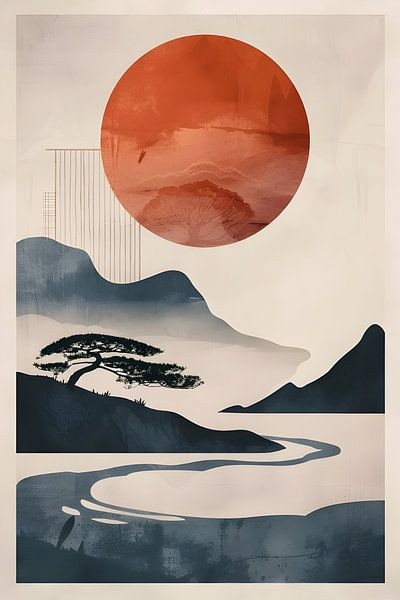 Japandi Poster von It starts with Art