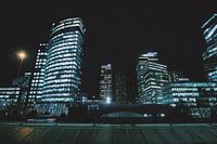 Amsterdam Süd in einer kalten Winternacht