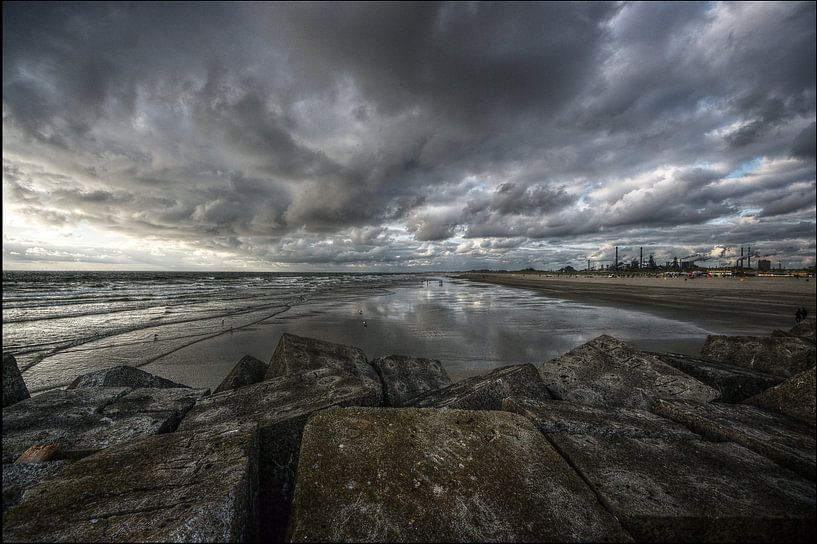 Noordpier in Wijk aan Zee von Mike Bing