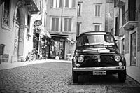 Vintage Fiat 500 oldtimer in Verona Italien