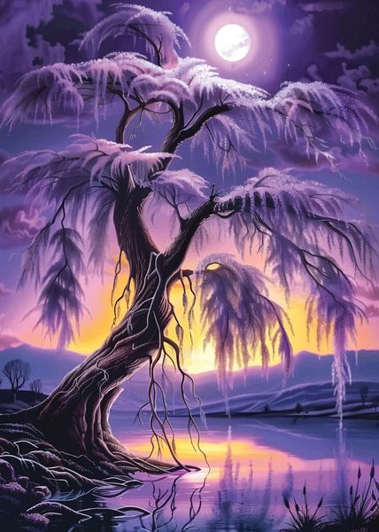 Purple Twilight by Randy Barbara