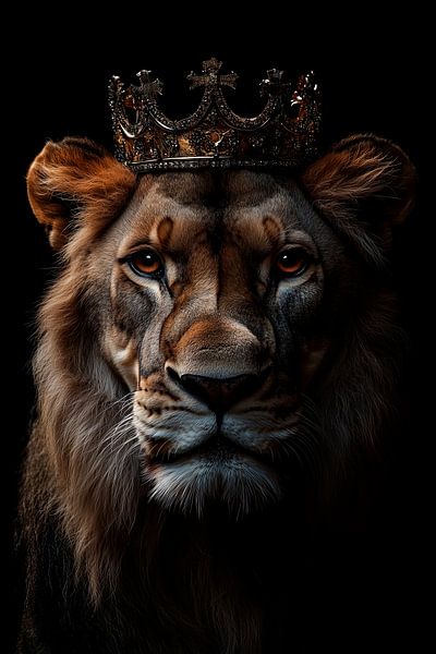 Leeuwen koning van Richards Fine Art