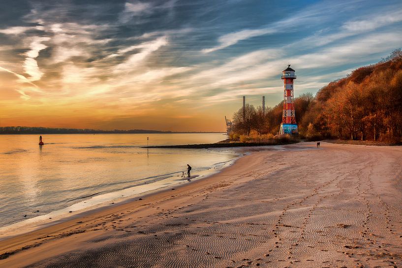 Hambourg - phare de Rissen par Sabine Wagner