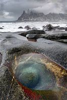 Das Auge des Drachen auf den Lofoten