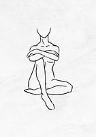 Weiblicher Grundriss II