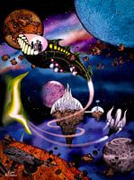 Muttersprachlich, Buchumschlag, Science Fiction