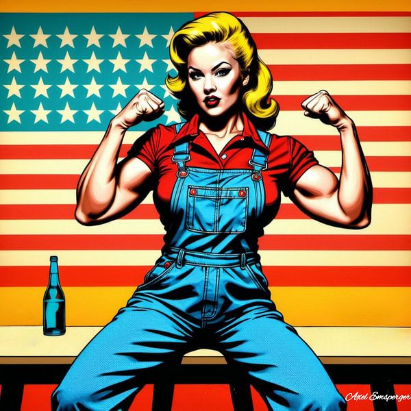 Amaricaanse Krachtvrouw van Sunrise Group Germany