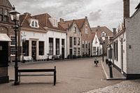 Pitoresk-Straße in der Nähe des Fischmarktes in Harderwijk