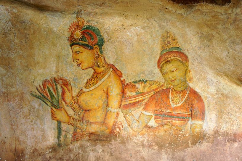 Cloud girl in Sigiriya , Sri Lanka by Peter Schickert