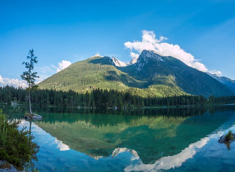 Blick auf den Hochkalter in Ramsau am Hintersee von Animaflora PicsStock