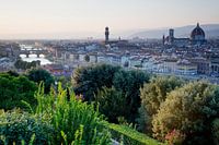 Florence bij zonsondergang