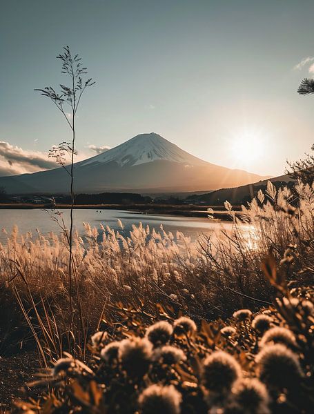 Herbststimmung im Sonnenaufgang von fernlichtsicht
