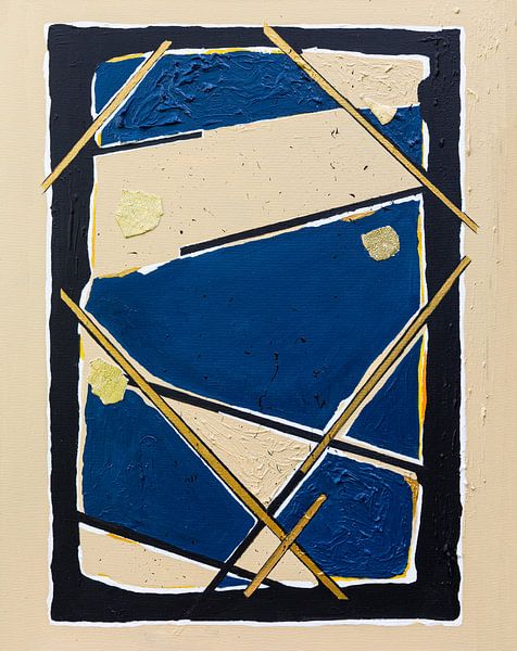 Verbundenes Blau von Atelier Andrea