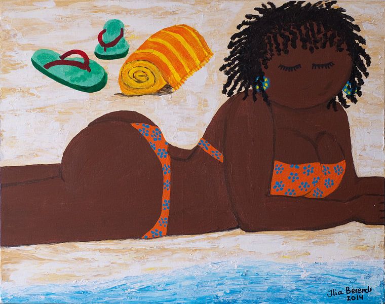 Faulenzen am Strand von Ilia Berends