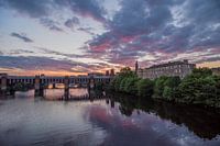 Glasgow sunset 