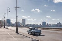 Chevrolet on the Malecon in Havana, Cuba