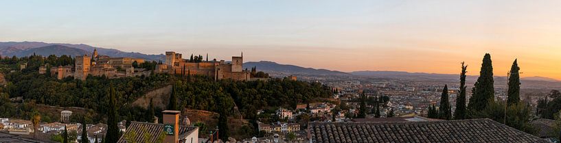 Alhambra - Granada (panorama) by Jack Koning