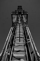 Tour d'incendie de Rozendaal Field (noir et blanc)