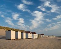 Beach cottages in Zeeland