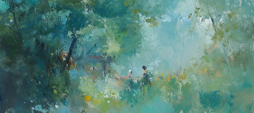 Ethereal Tropics by Abstract Painting