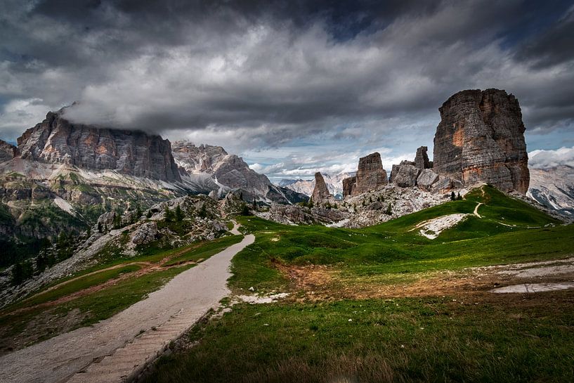 cinque torri dolomitten par Alex Neumayer