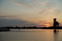 Abend über dem Leck