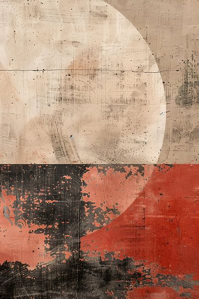 Weathered Circles by Color Square