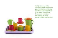 plastic kinderservies